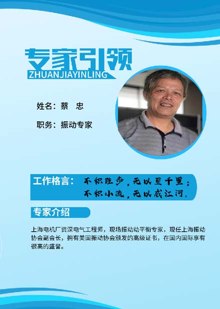 振動(dòng)專(zhuān)家：蔡忠