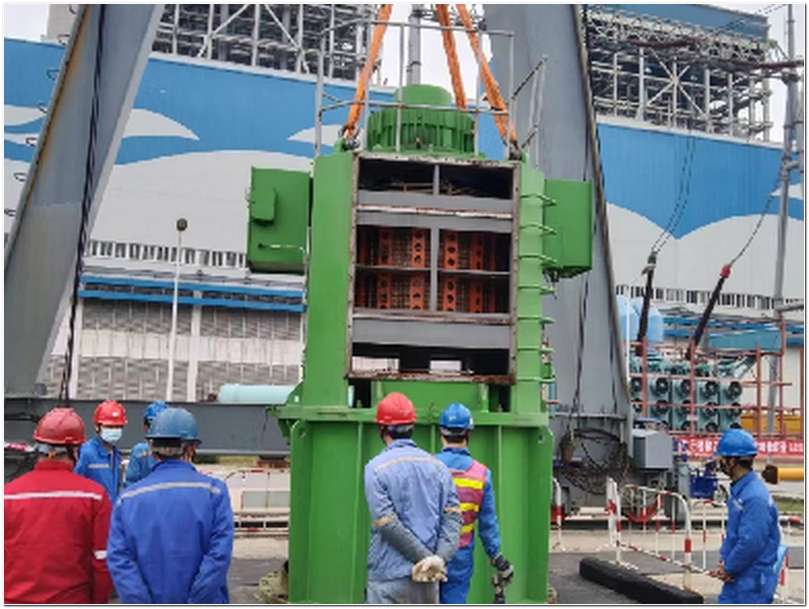 2700kw電機(jī)現(xiàn)場(chǎng)維修照片