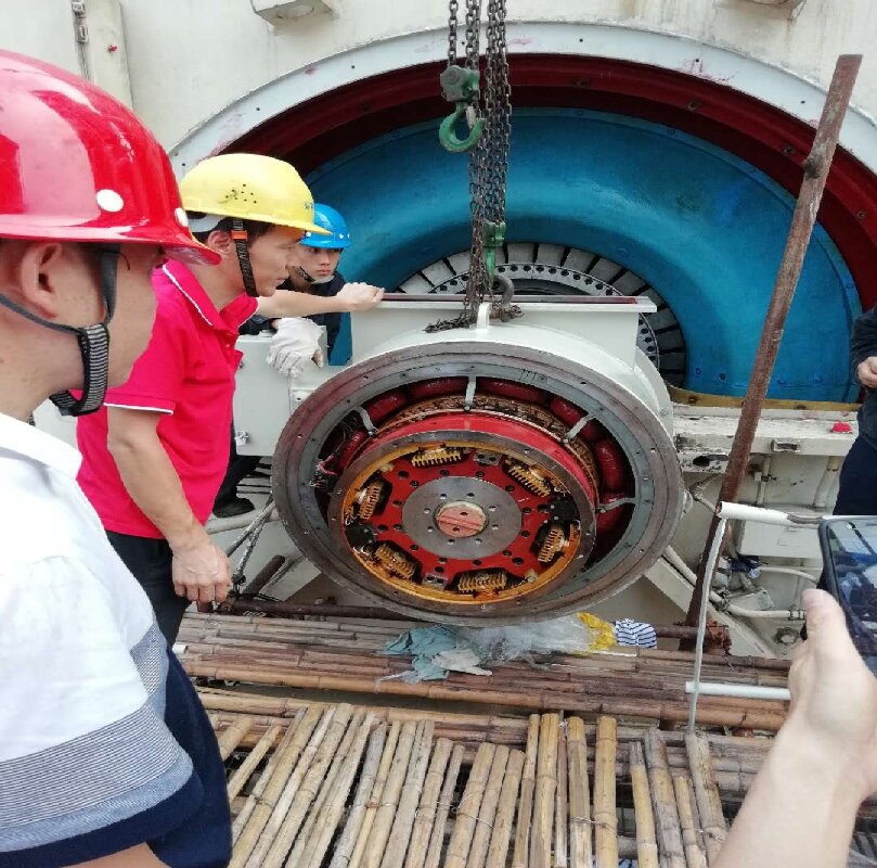 某電機(jī)勵磁轉(zhuǎn)子故障大修